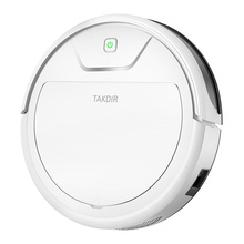 2019 New Navigation Robot Vacuum Cleaner Ultra-Thin Robotic Sweeper with Electric Water Tank